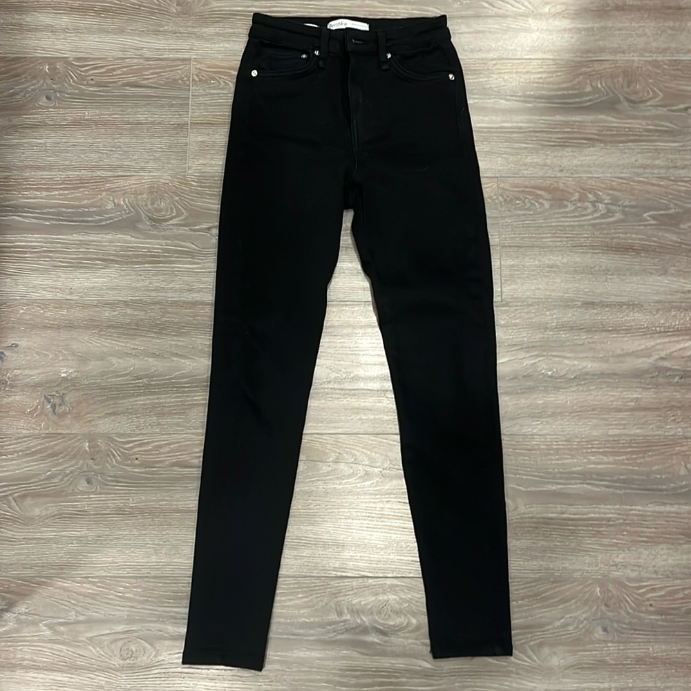 Bershka Black High Rise Skinny Jeans